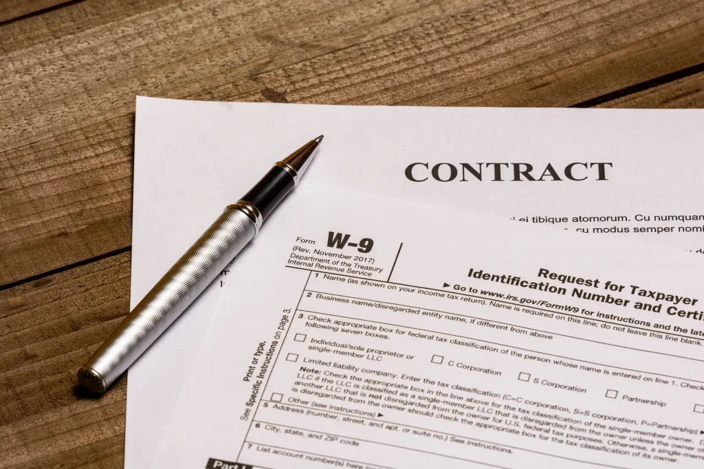 How to Fill Out W 9 Form as Independent Contractor