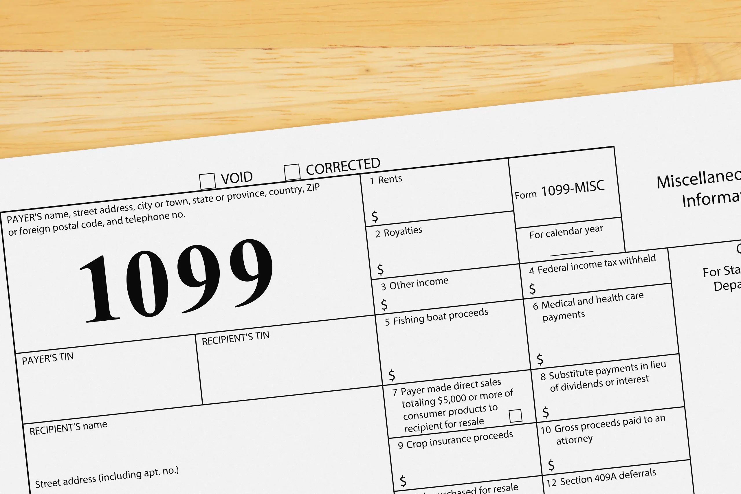 Independent Contractor 1099 What the Form Actually Shows