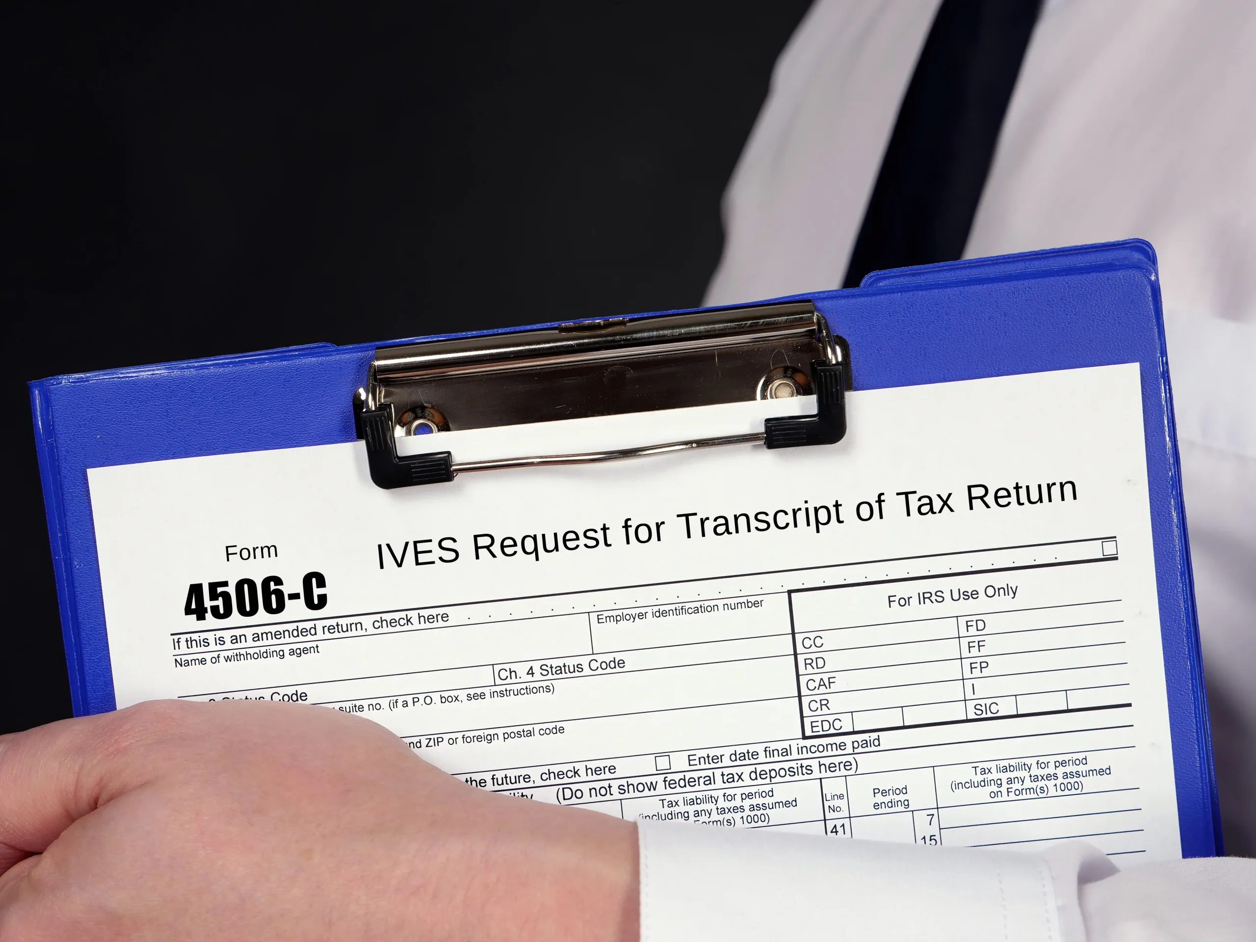 How to Complete Form 4506-C